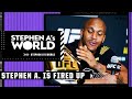 Stephen A. is fired up to see Ciryl Gane face Francis Ngannou | Stephen A's World
