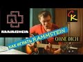Как играть Rammstein - Ohne Dich / Analysis of songs ...