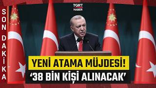 #SONDAKİKA | Cumhurbaşkanı Erdoğan Müjdeyi Duyurdu: 38 Bin Hekim Dışı Personel A