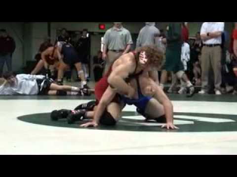 149 lbs quarter finals Jacob Salazar Univ of Mich vs  Kurt xvid