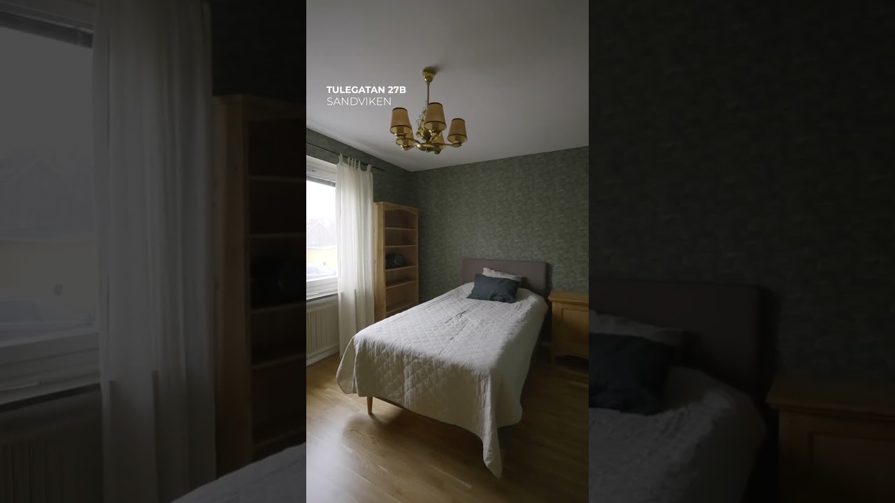 2 rum Lägenhet på Tulegatan 27B Örta Sandvikens kommun - video