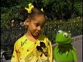 Raven Symoné And Kermit The Muppets At Walt Disney World