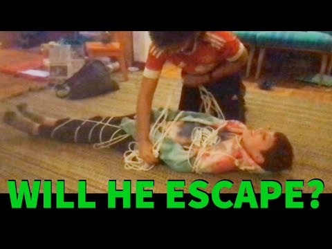 I TIED MY FRIEND UP WITH 100 ROPES