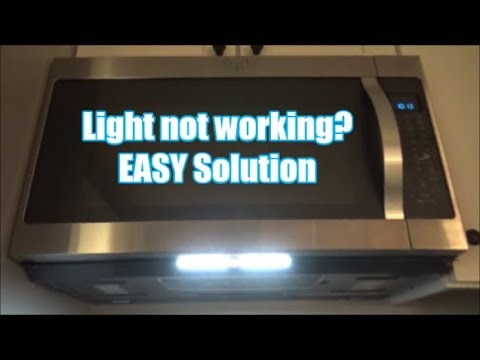 Microwave Light Not Working? EASY Solution