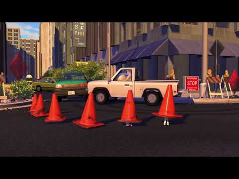 Cartoon Story 2 part 10 - Crossing the Road