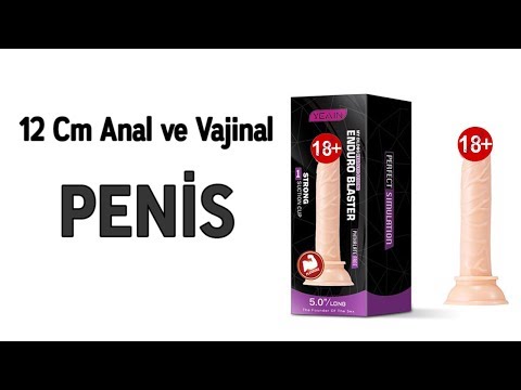 Enduro 12 Cm Anal ve Vajinal Realistik Yumuşak Dokulu Penis