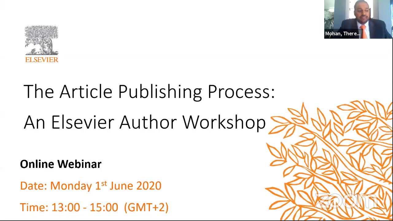 The Article Publishing Process: An Elsevier Author Workshop