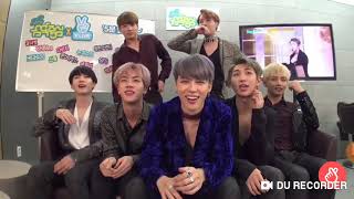 BTS reaction to &#39;21st century girls&#39; and &#39;blood sweat and tears&#39;. (ENG SUB) 2019