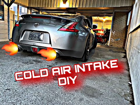 NISSAN 370Z COLD AIR INTAKE INSTALL DIY * EP 30 *