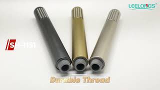 1151 Bathroom Single-Function High-Pressure Water-Saving Nozzle Chromed Round Hand-Held Shower Head