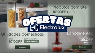 ?OFERTAS ARRAIÁ ELECTROLUX | Até R$ 3.000 de desconto + Até R$ 500 de Cashback + Até 10% OFF no Pix