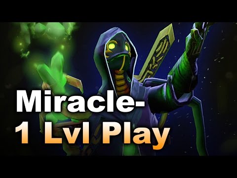 Miracle- 1 lvl Rubick plays - Dota 2