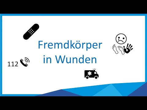 Erste Hilfe: Fremdkörper in Wunden/ im Auge