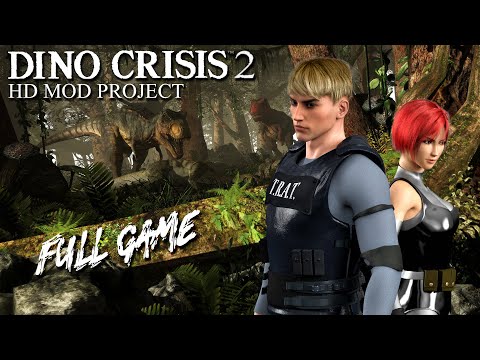 Dino Crisis 2 with HD Mod Project - Playthrough Gameplay