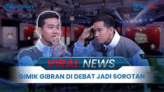 VIRAL NEWS: Gimik Gibran saat Debat Keempat Ramai Jadi Sorotan, Dianggap Tak Beretika?