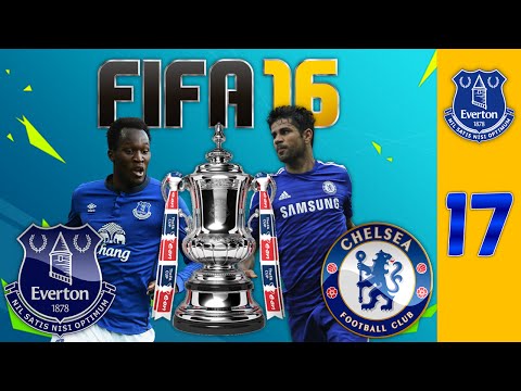 FIFA 16 Everton Career Mode | E17 | FA CUP FINAL VS. CHELSEA!