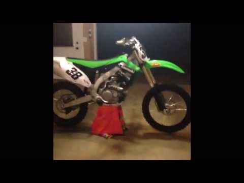 2013 Kx450f before fmf full system