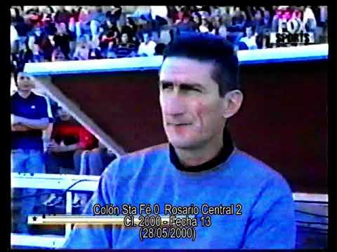 Colón Sta Fé 0 Rosario Central 2 - Cl. 2000 - Fecha 13