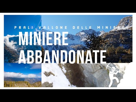 Prali, autunno nel vallone delle miniere, esplorazione miniere abbandonate