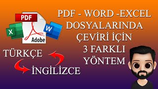 Pdf Dosyalarının Dilini Çevirmek İçin Üç Farklı Yöntem - Ücretsiz İngi