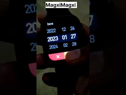 🇨🇳 How to set Date and Time Smart Watch Ultra #smartwatch #short #youtubeshorts