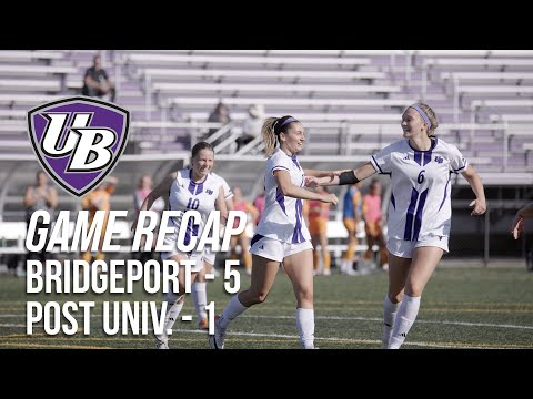 Bridgeport Women's Soccer vs Post Univ. | Game Recap thumbnail