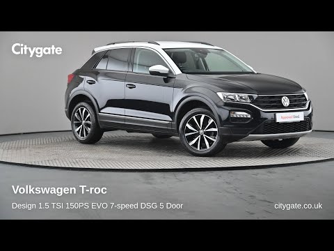 Volkswagen T-roc - Design 1.5 TSI 150PS EVO 7-speed DSG 5 Door - Citygate Volkswagen Chalfont