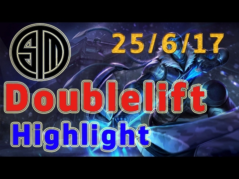 Highlight TSM Doublelift Varus ADC vs Jhin Patch 7.2