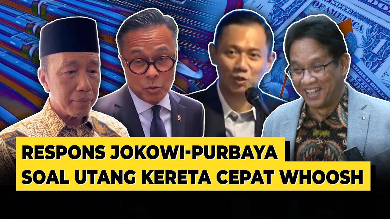 Jokowi, AHY, and Purbaya Respond to the Whoosh High-Speed ​​Train Debt - PARASOT