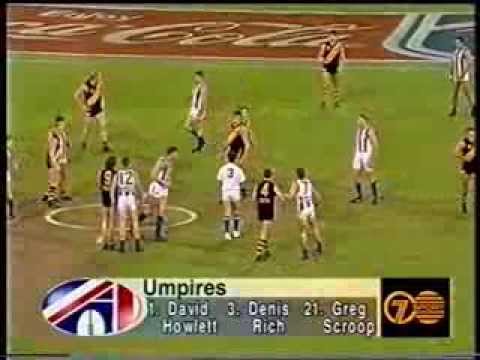 Best ever start by an AFL team? Richmond v North 1995. 6 goals to nothing by the 8 minute mark!