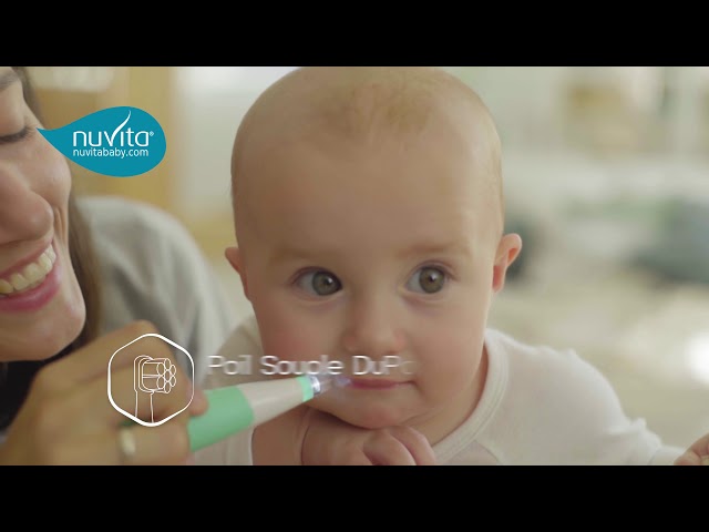 Sonic Clean&Care - Brosse à dents électrique pour bébés et enfants - Nuvita