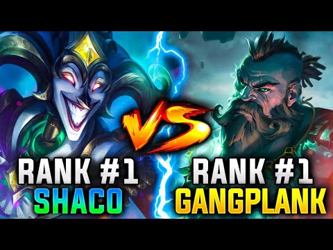 RANK 1 Gangplank FACES OFF against Chaseshaco and this happened... (Ft. Dantes)