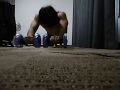 Push Up Hold+52 Ab Wheel 腕立て伏せホールド+腹筋ローラー52回