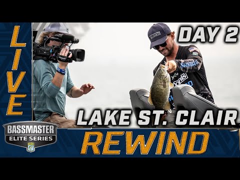 2023 Bassmaster LIVE at Lake St. Clair - Day 2