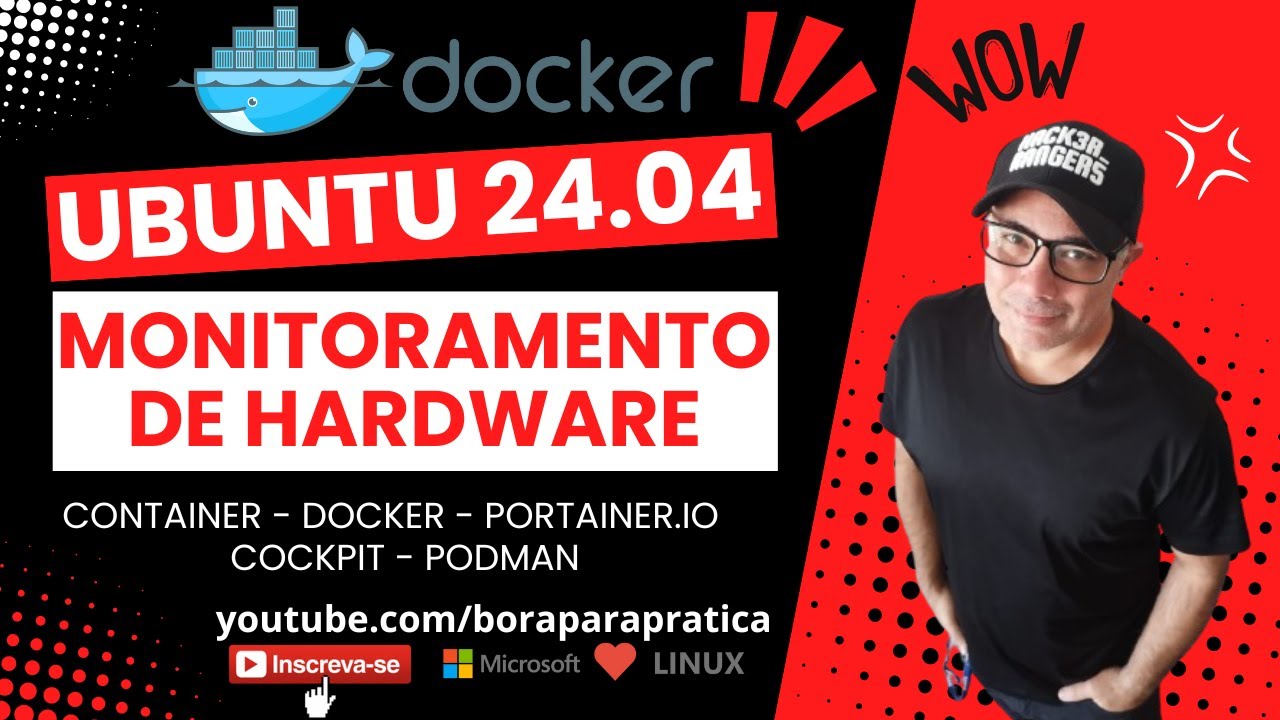 🖥️ Monitoramento do Desempenho de Hardware do Ubuntu Server 24.04.x LTS Projeto Bora para Prática 🤩