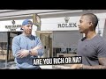 Asking Rolex Buyers How They Got Rich