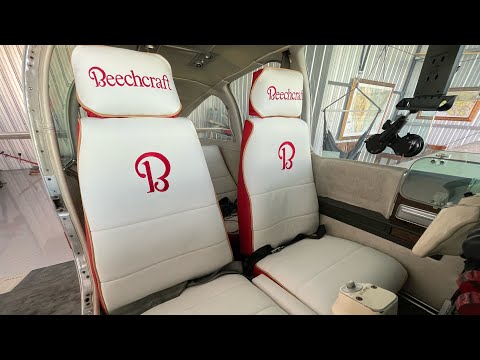 Exterior preflight Beechcraft Baron 55 - Join Ethan Baughman in the Hangar