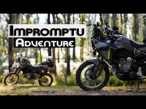 Impromptu Adventure | 3 days Motorcycle Camping Adventure To The Grampians | CF-Moto 450MT