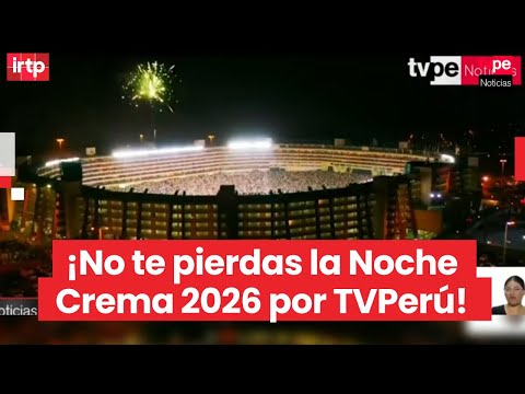 La Noche Crema 2026 se vive por TVPerú en todo el país