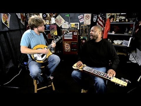 Roosevelt Collier and Andy Thorn - 'Fiddling Around' ::: Second Story Garage