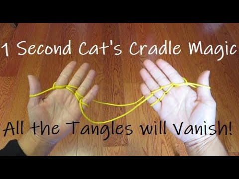 String Vanished! : Ayatori/ Cat's Cradle Magic Trick