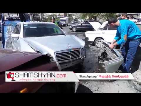 Երևանում բախվել են Opel-ը, Mercedes-ն ու 06-ը. նշված հատվածում վթարների պակաս չի զգացվում