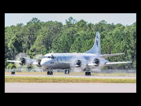 VP-30 P-3 Orion & P-8 Poseidon Demonstration - NAS Jacksonville Airshow 2022