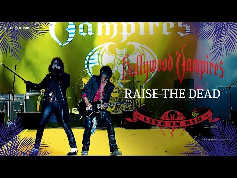 HOLLYWOOD VAMPIRES 'Raise The Dead' - Official Video - New Album 'Live In Rio' Out Now