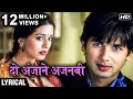 Do Anjaane Ajnabi  - Hindi Lyrics | Vivah | Shahid Kapoor, Amrita Rao | Udit Narayan, Shreya Ghoshal