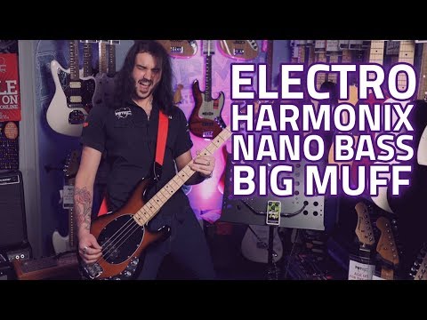 Electro Harmonix Nano Bass Big Muff Pi Fuzz Pedal - Tiny Box, Big Sound