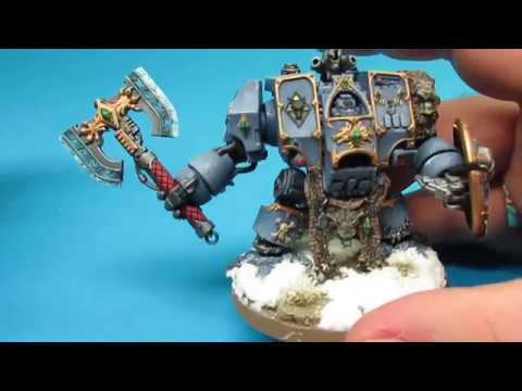 Space Wolves Venerable Dreadnought magnetized