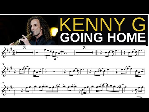 KENNY G [GOING HOME] TRANSCRIÇÃO PARA SAX SOPRANO