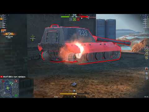Leopard 1 • 4 frags • 8.6k dmg • WoT Blitz