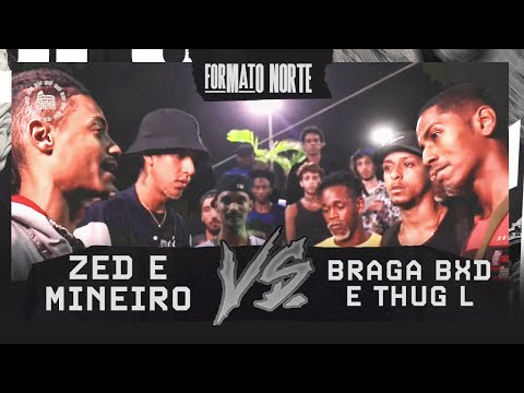 ZED E MINEIRO X BRAGA BXD E THUG L - BATALHA DO COLISEU - EDIÇÃO 121